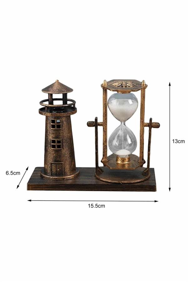 Eyfel Kulesi ve Deniz Feneri Dekoratif Masa Biblosu Hediyelik