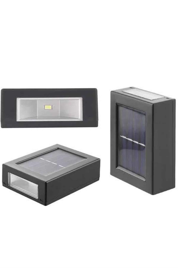 Dekoratif Duvar Lambası Solar Güneş Enerjili Bahçe Aydınlatması