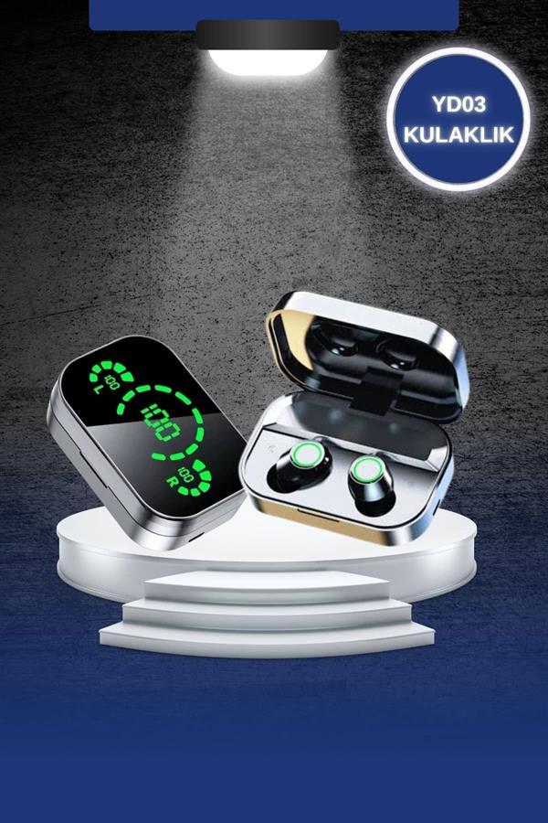 Dokunmatik Akıllı Saat Yeni Nesil Kulaklık Kampanyası Bluetooth Bağlantılı ANC Özelliği