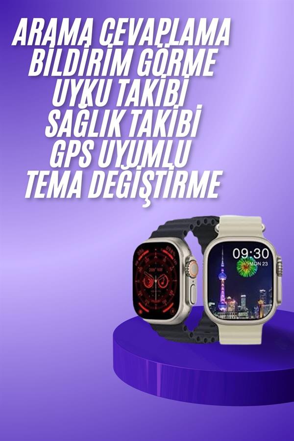 Akıllı Saat Bluetooth Bağlantılı Uyku ve Sağlık Takibi