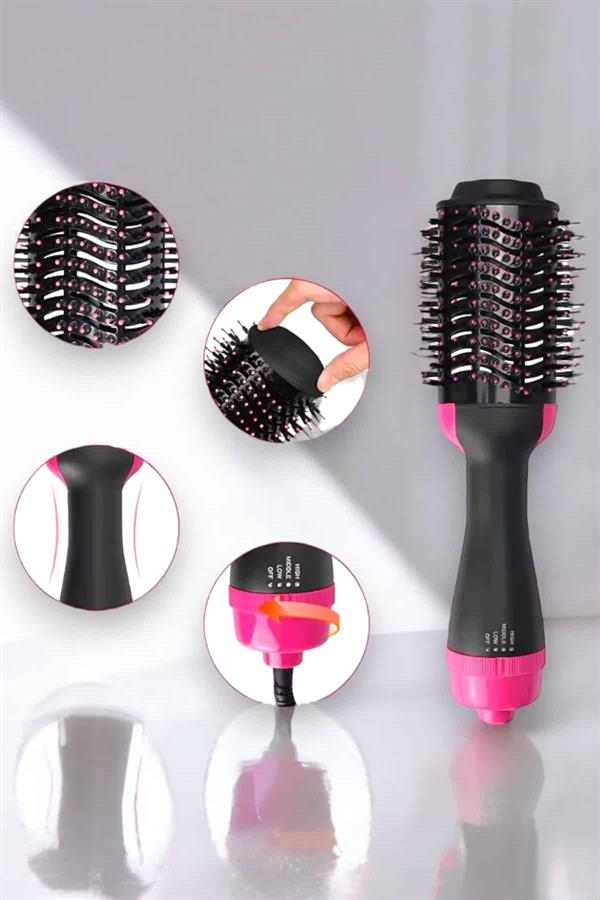 1200 Watt Gücünde, Negatif İyon Teknolojili, 3 Isı Kademeli Fön Tarağı