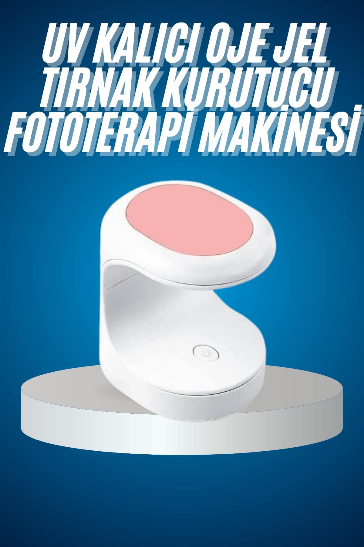 Kalıcı Oje Kurutucu UV Led Teknolojisi Taşınabilir Mini Tırnak Kurutucu