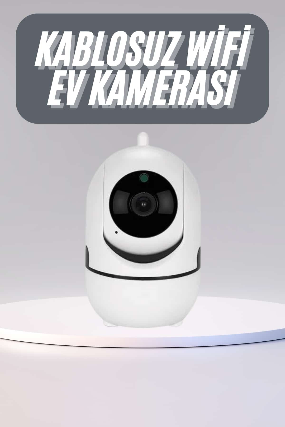 360° Full HD Akıllı Kamera Hareket Sensörlü Wifi Kamera Çocuk Güvenlik Kamerası