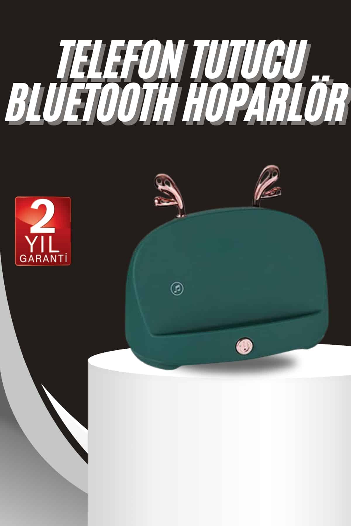 Bluetooth Hoparlör Uzun Pil Ömrü Yüksek Ses Kaliteli Kablosuz Telefon Tutma