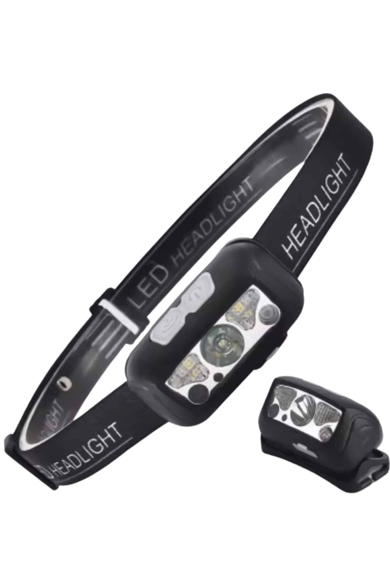 Sensörlü Şarjlı Type-c Şarj Işıklı Kafa Lambası Kamp Lambası