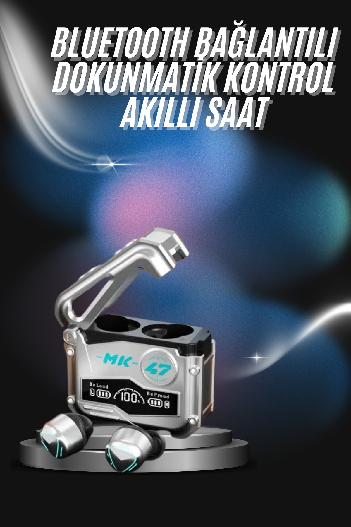 Oyuncu Kulaklığı Yeni Mekanik Kablosuz Kulaklık İos Android Uyumlu