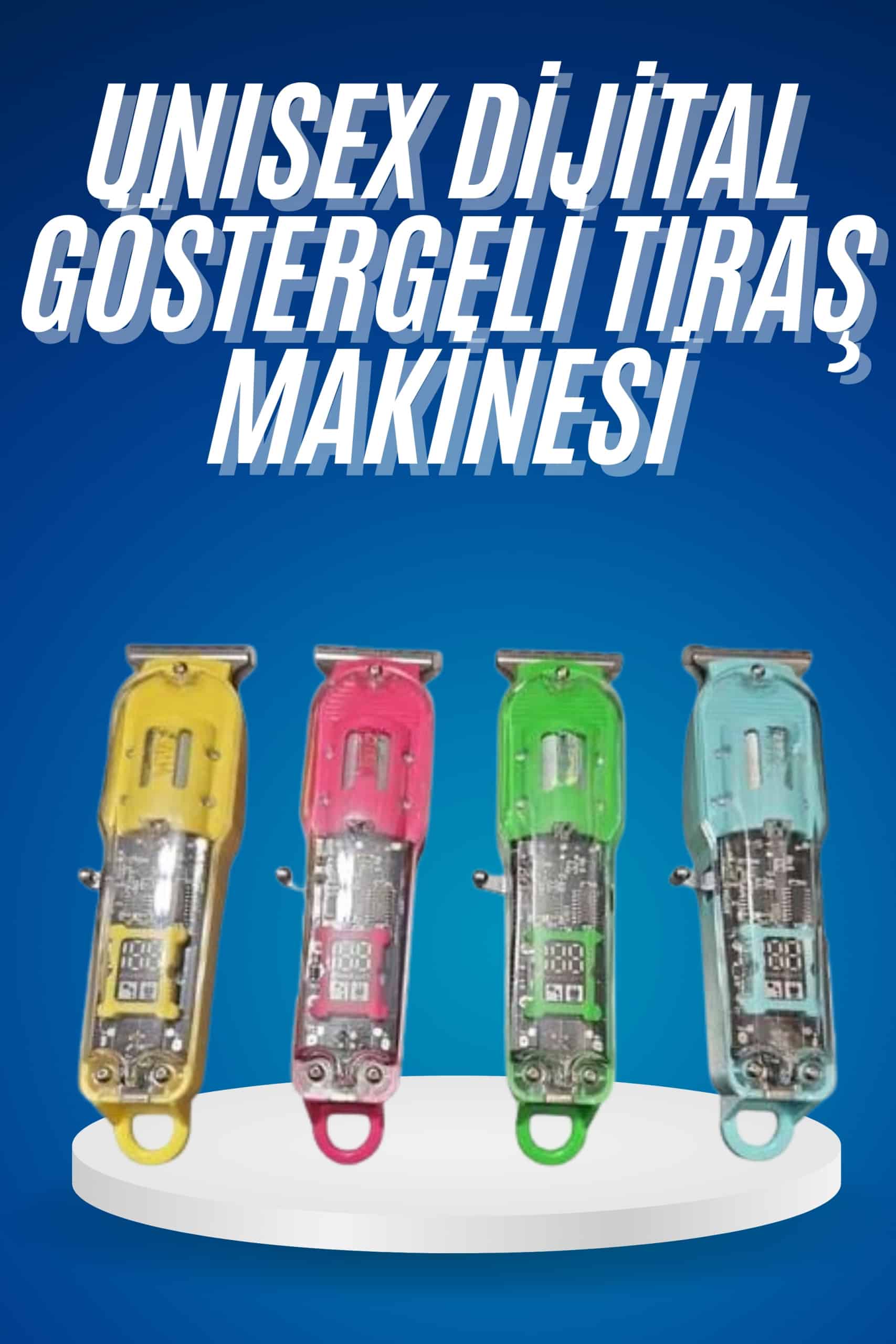 Tıraş Makinesi Unısex Güçlü Motor Kapasiteli Epilasyon Öncesi Kısaltma Makinesi