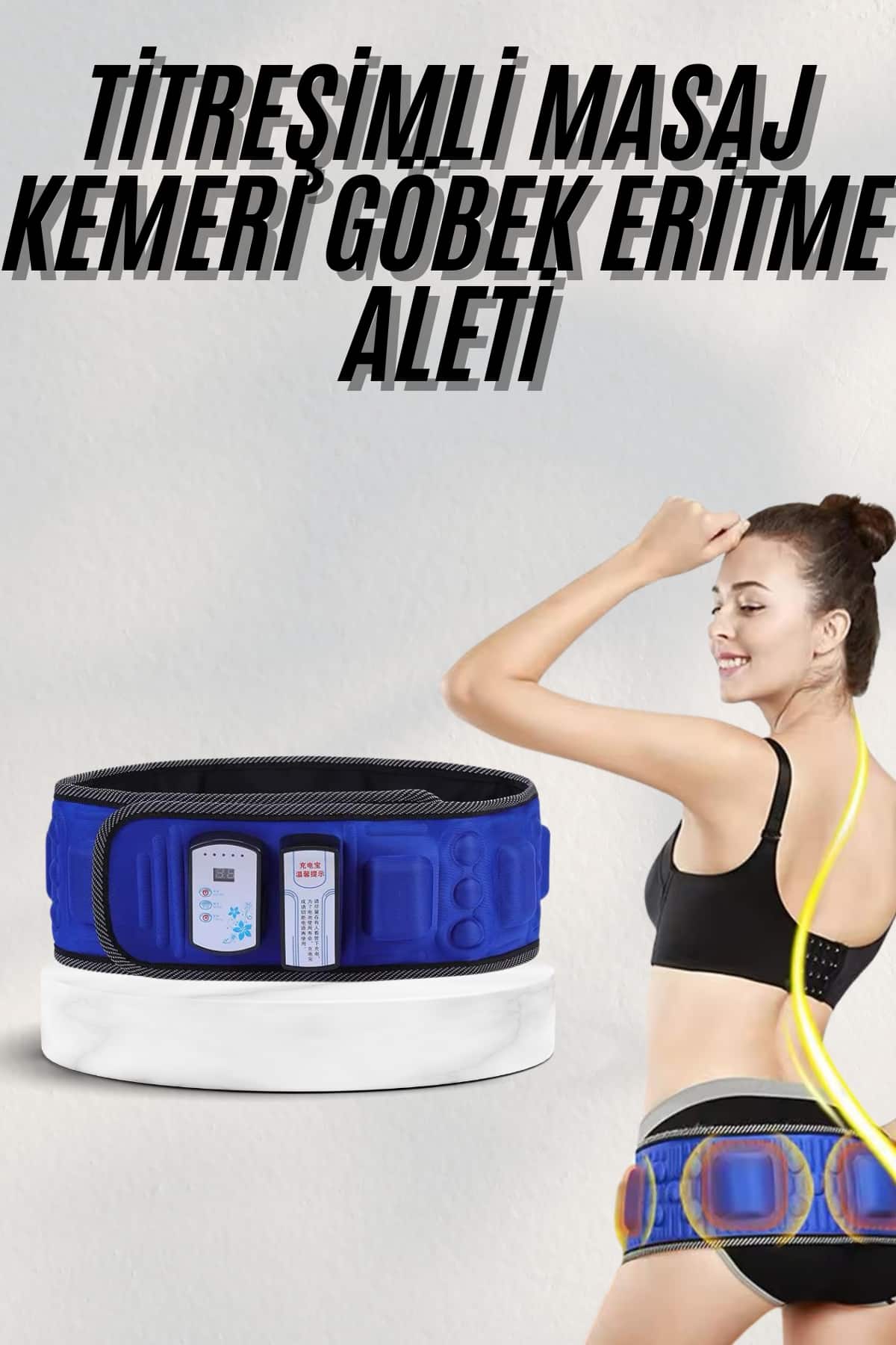 Göbek eritme kemeri 5 motorlu Göbek Eritme Aleti İncelme Korsesi Eritme Zayıflama