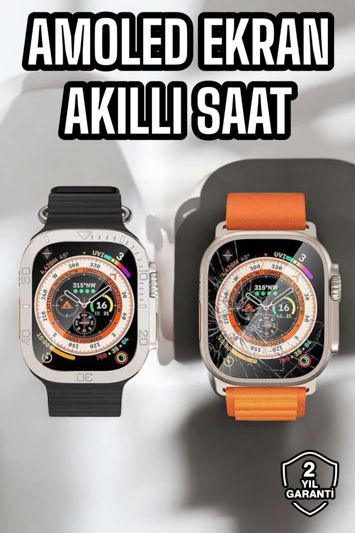 Akıllı Saat NFC ve GPS Uyumlu Uyku ve Sağlık Takibi Sesli Görüşme