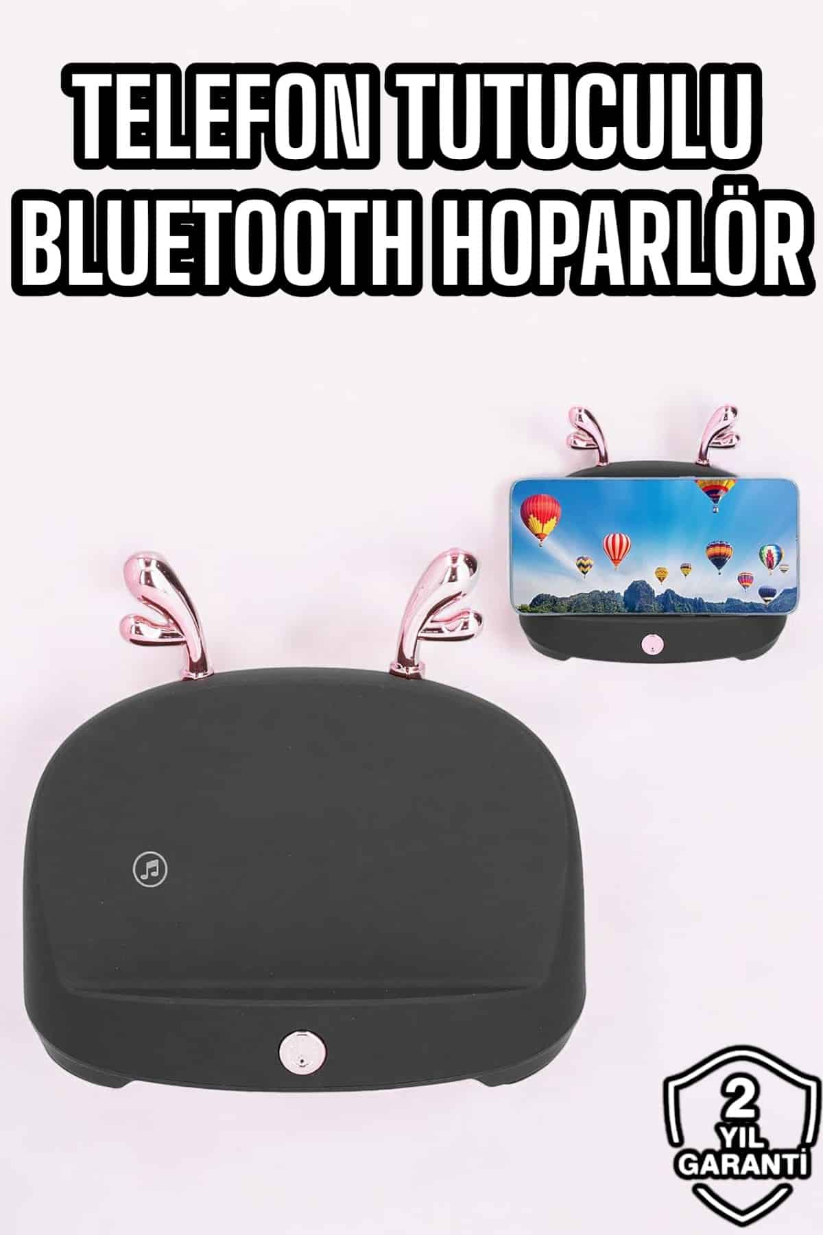 Telefon Tutuculu Akıllı Hoparlör Yüksek Ses Kaliteli Hoparlör