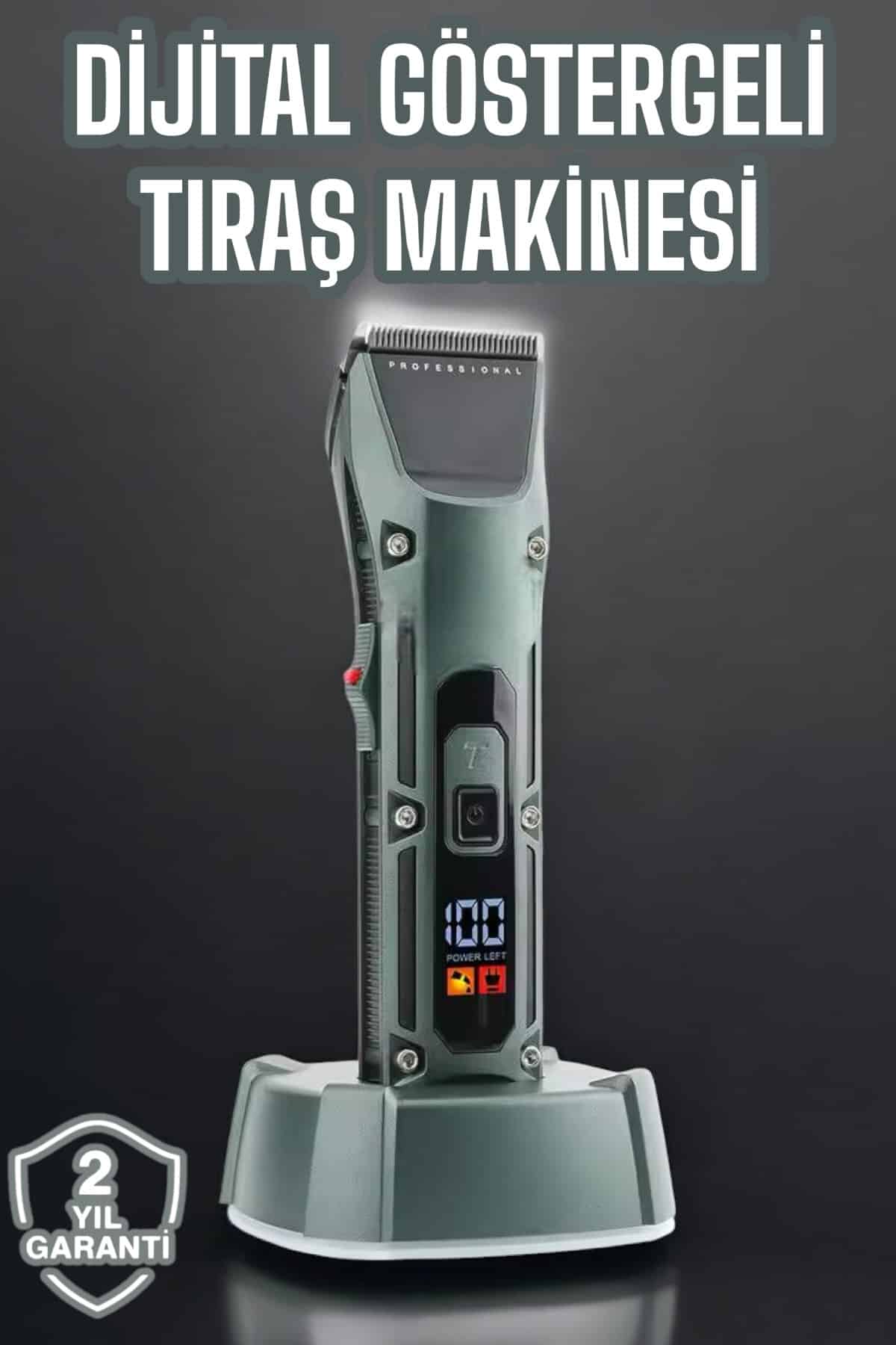 Tıraş Makinesi Uzun Pil Ömrü Şarjlı Günlük Tıraş Makinesi