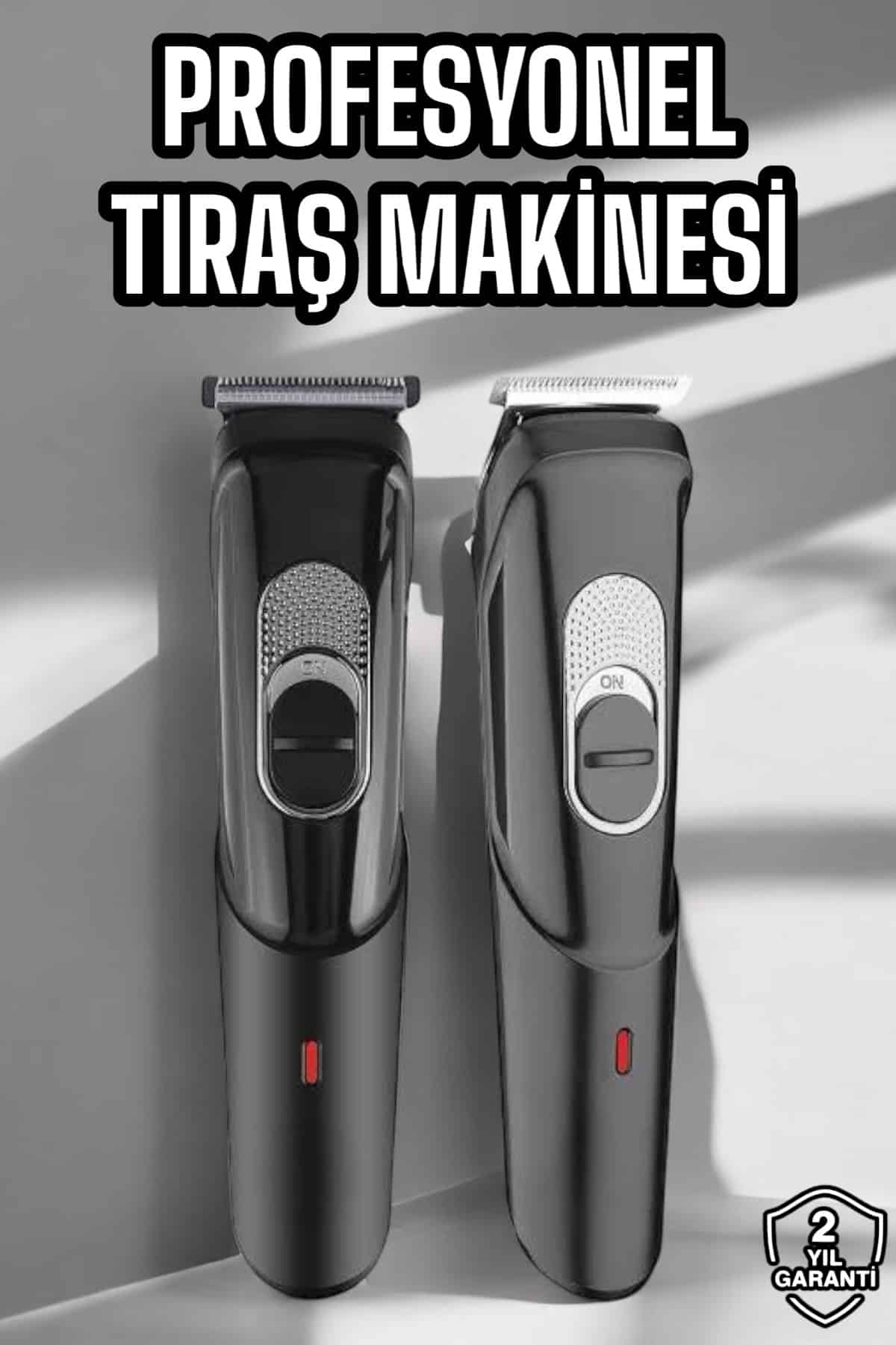 Saç Sakal Vücut Şarjlı Kablosuz Tıraş Makinesi Profesyonel Paslanmaz Çelik