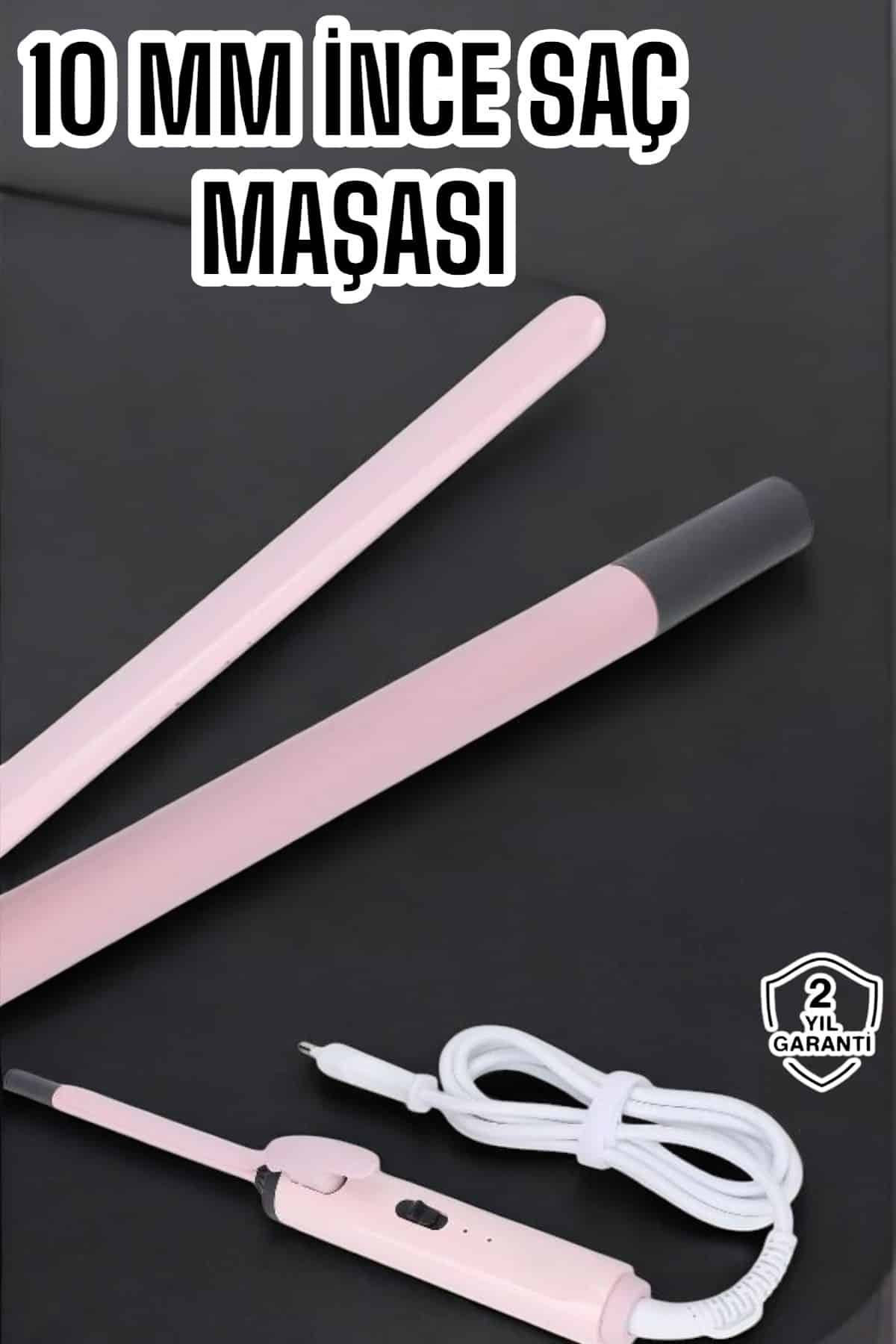 Saç Düzleştirici İnce Bukleler İyon Özelliği Taşınabilir Döner Kablo