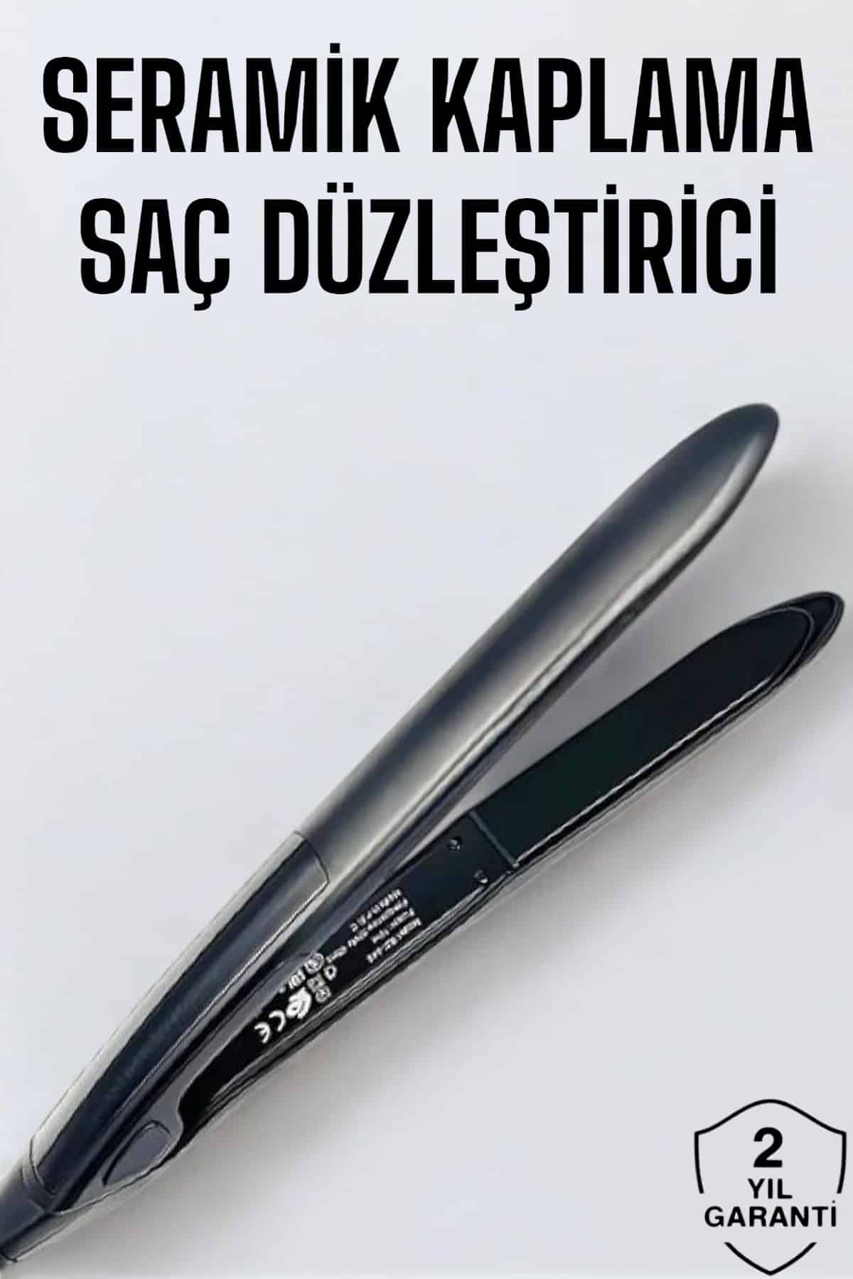 Saç Düzleştirici Led Ekranlı Isı Ayarlı Seramik Kaplama Profesyonel