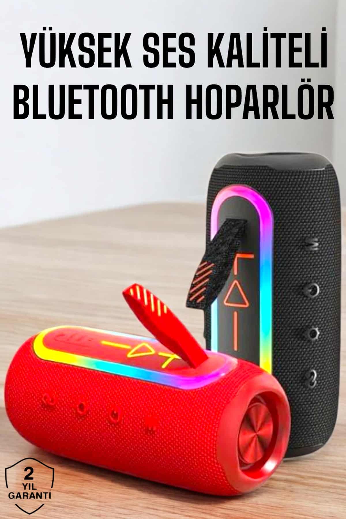 Kablosuz Bluetooth Hoparlör Uzun Pil Ömrü Taşınabilir