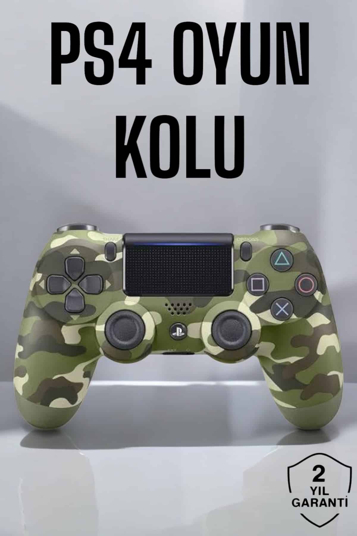 PS4 Oyun Kolu Kamuflaj Desenli Joystick