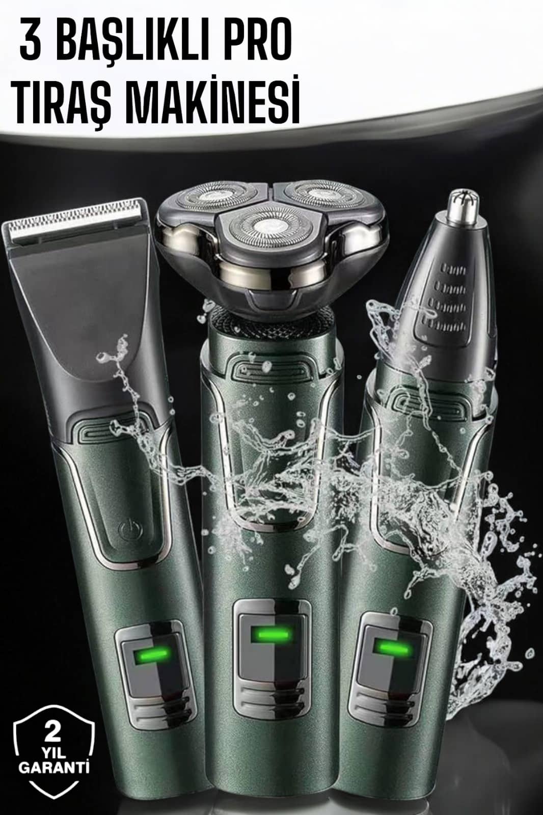 Kulak Ve Burun Başlıklı Profesyonel Tıraş Makinesi