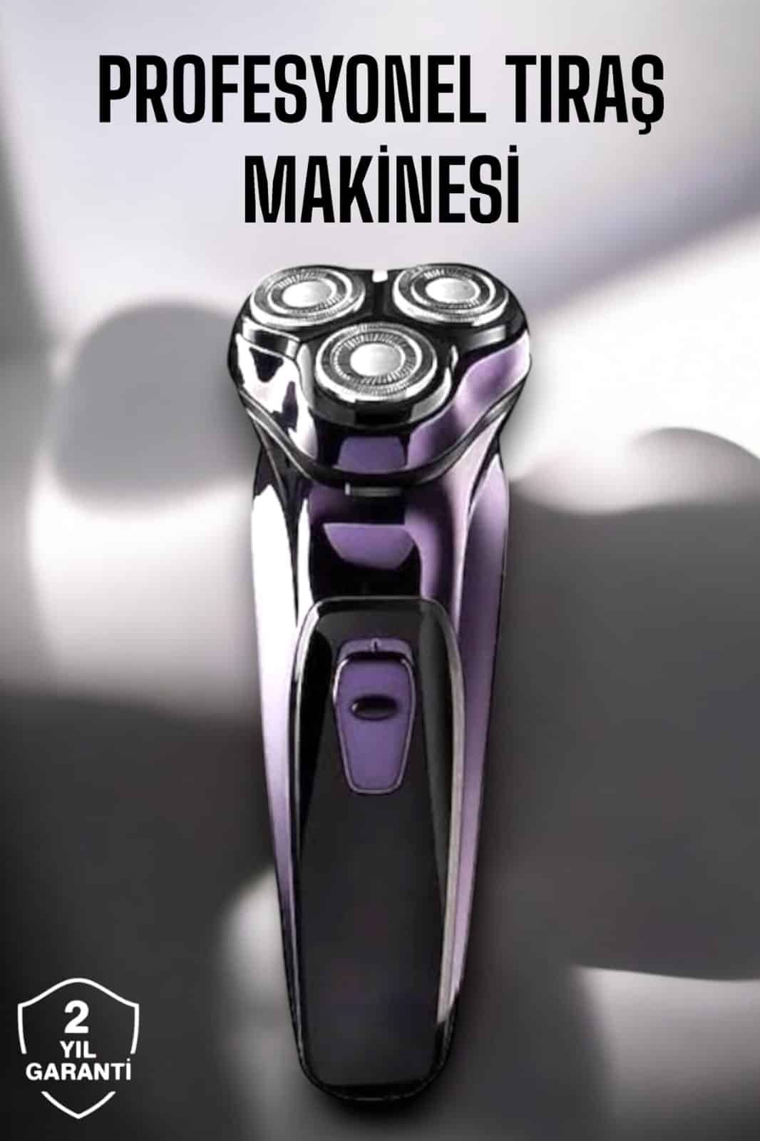 Profesyonel Şarjlı Saç ve Sakal Tıraş Makinesi Hassas Kesim
