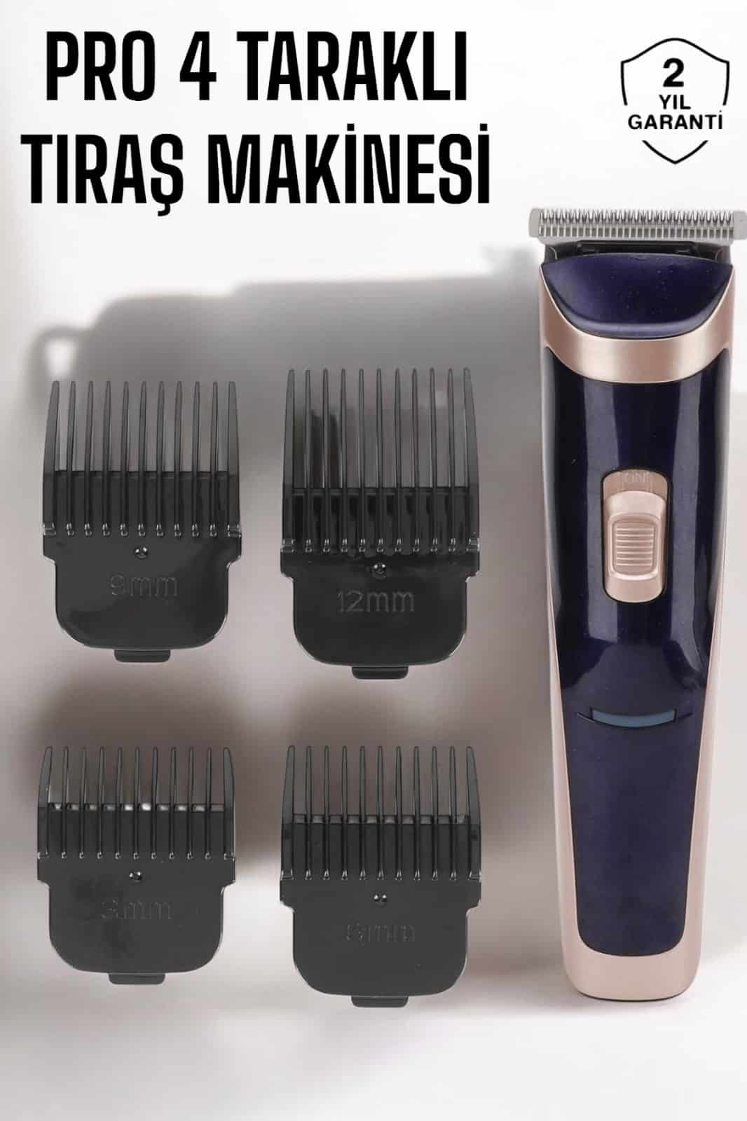 Paslanmaz Çelik Bıçaklı Hassas Çelik Bıçaklı Tıraş Makinesi