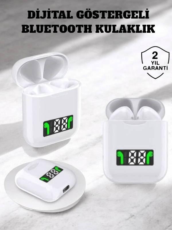 Dokunmatik Kontrol ve LED Göstergeli TWS Bluetooth Kulaklık