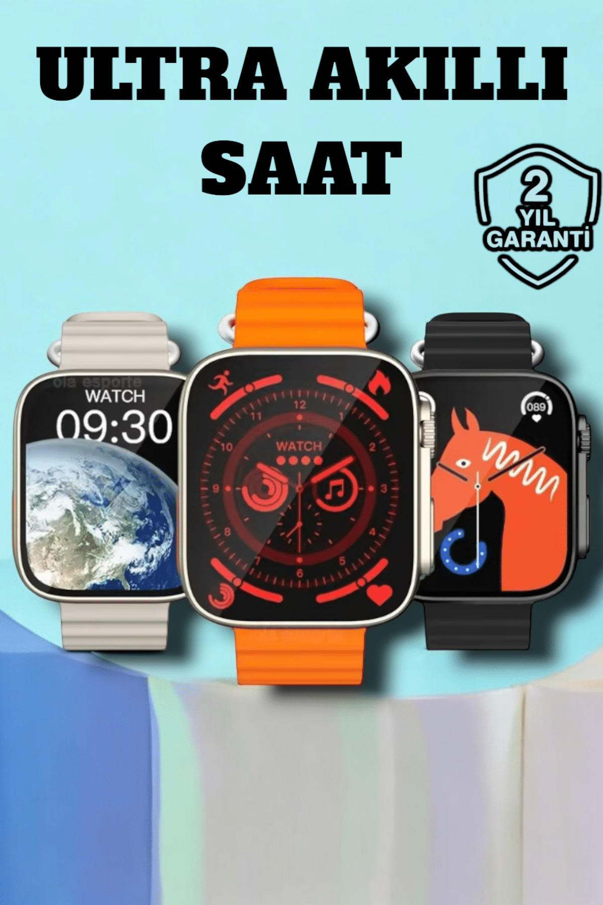 Adımsayar, Uyku Takibi ve Spor Kalori Hesaplama Akıllı Saat