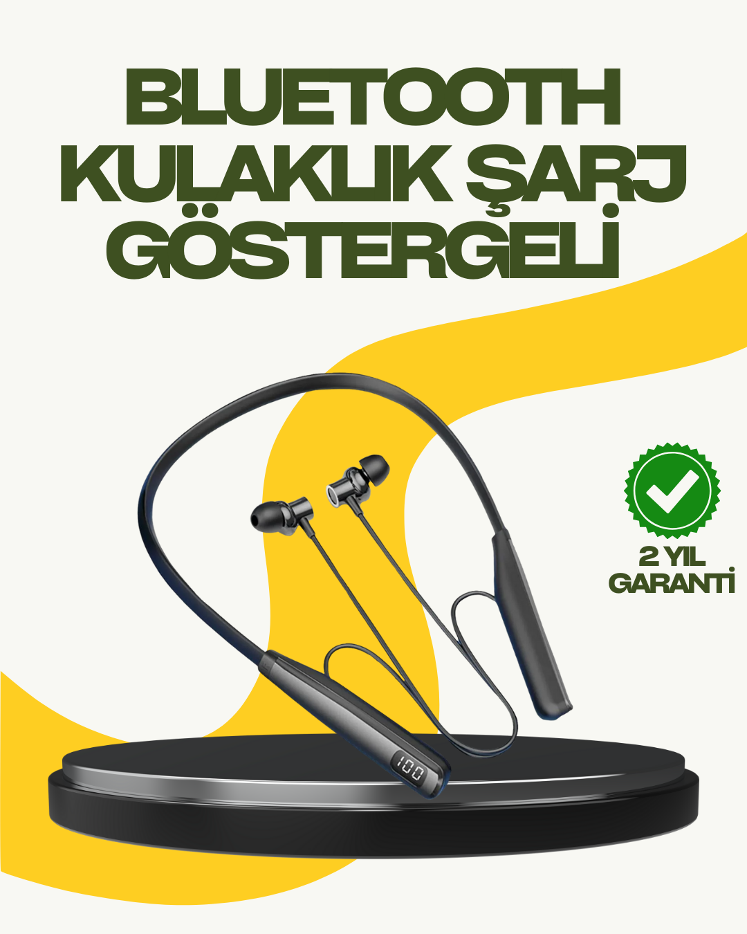 Y12 Uyumlu Spor Bluetooth Kulaklık – Uzun Pil Ömrü, Manyetik Kulaklık Başlığı