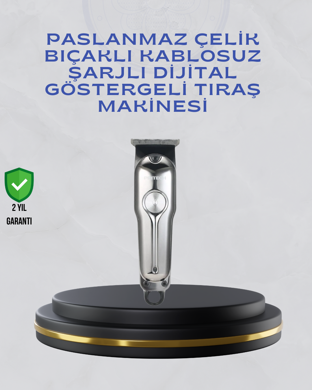 Profesyonel Erkek Saç Kesme Makinesi – Dayanıklı ve Yüksek Performanslı