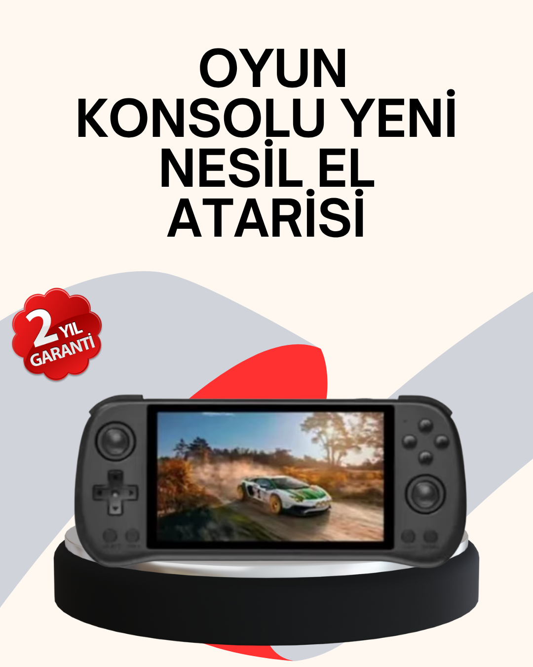 10000 Hazır Yüklü Oyunlu 4.3 İnç IPS Ekranlı Oyun Konsolu