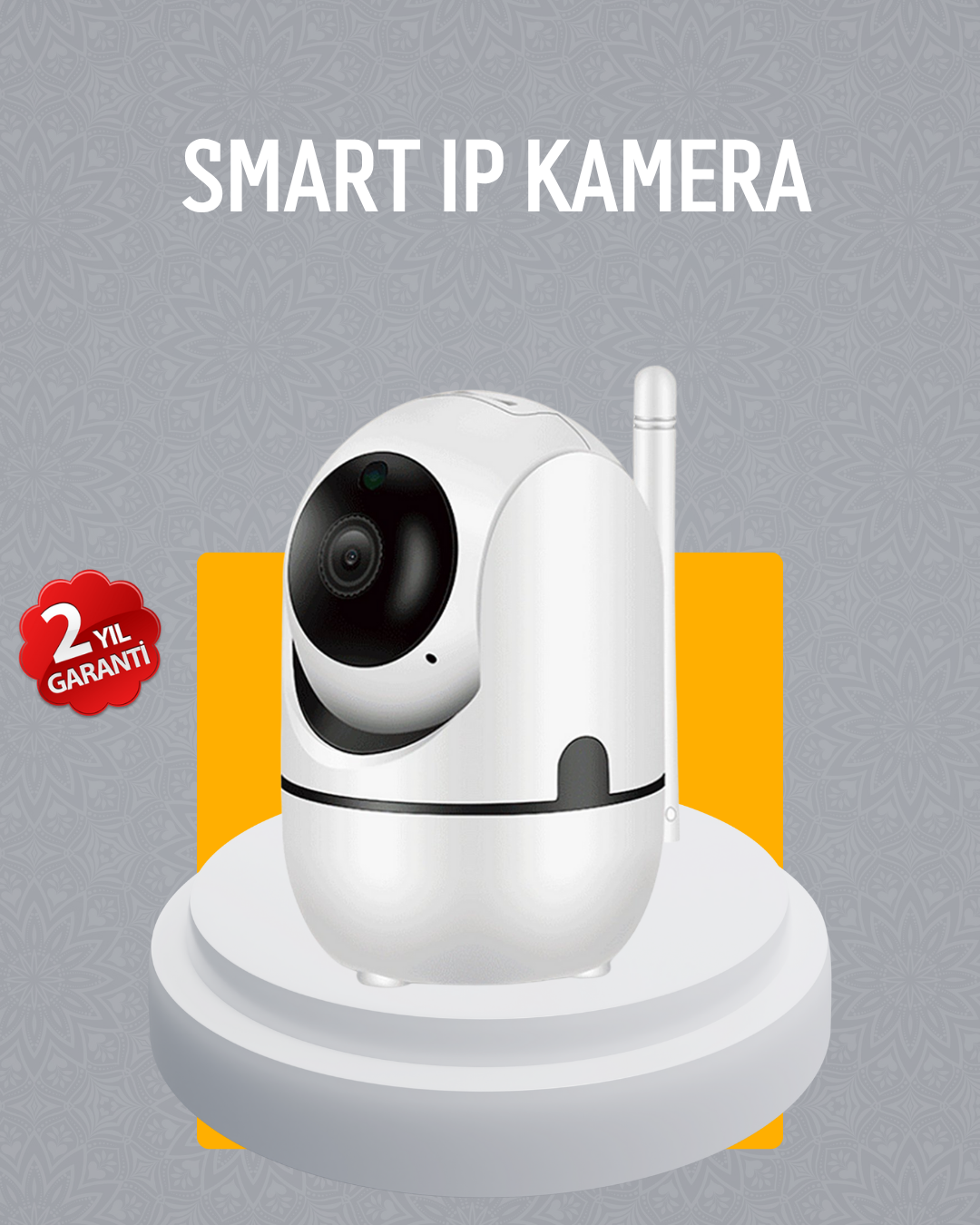 Ev ve Ofis İçin Kompakt Tasarımlı Kablosuz Kamera