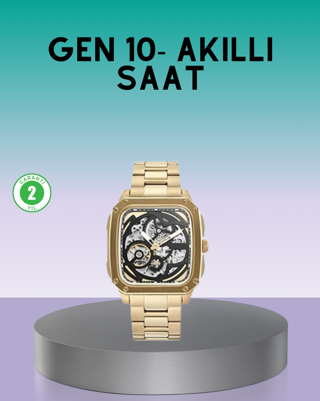 Modern Tasarımlı Akıllı Saat Kalp Atış Uyku Spor Aktivite Takip