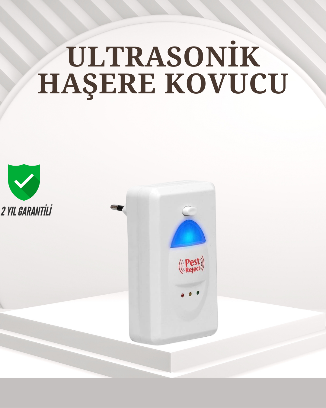 Ultrasonik Teknolojili Elektronik Haşere Kovucu