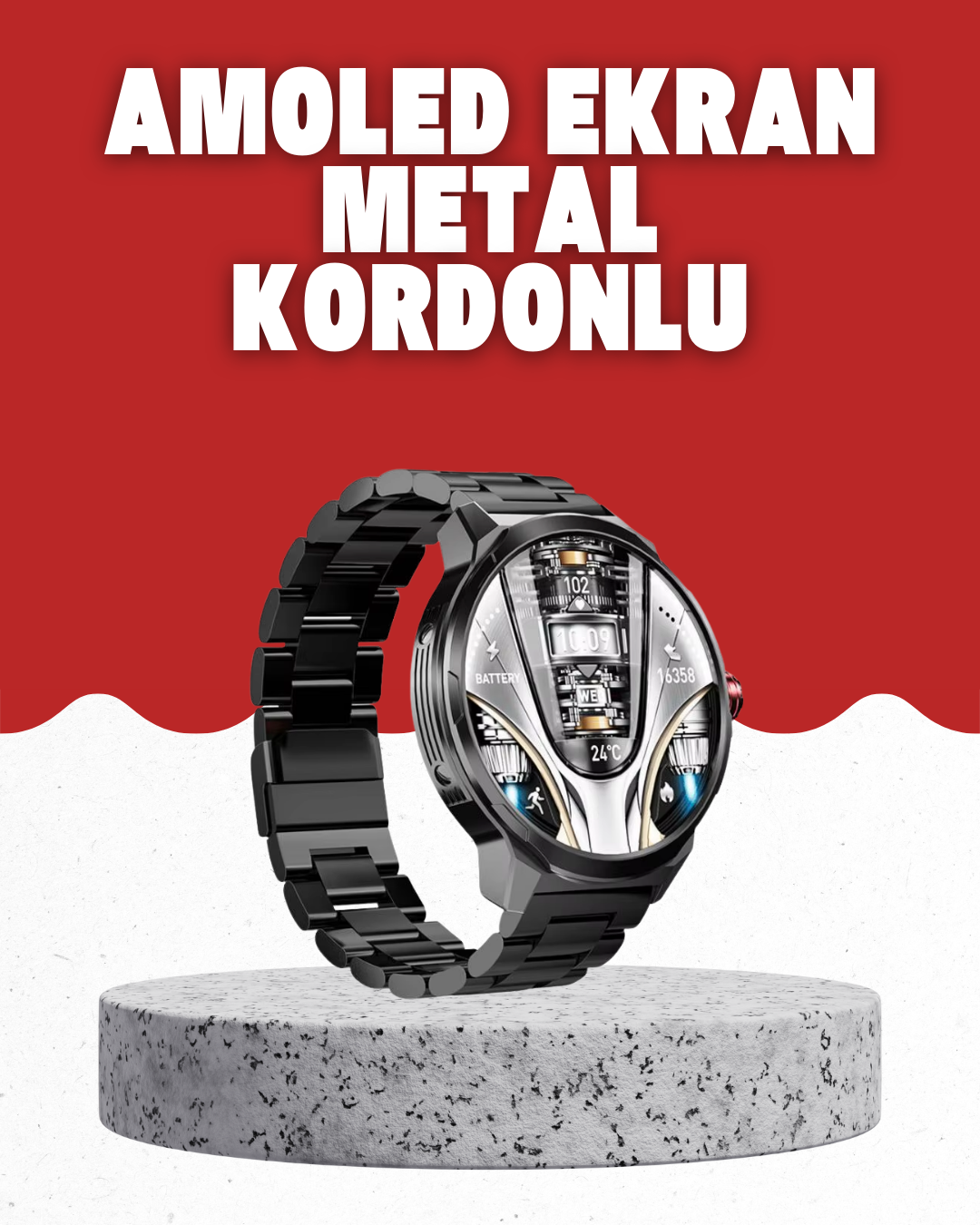 Nabız, Uyku ve Spor Takibi ile SW80 Akıllı Saat Sağlık Dostunuz