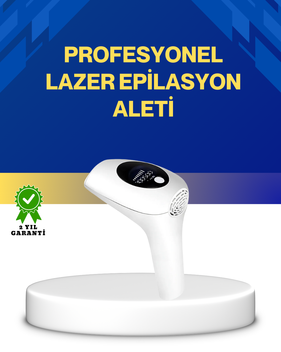 Hasuba HS-262 IPL Epilasyon Cihazı 5 Kademe 1M Atım