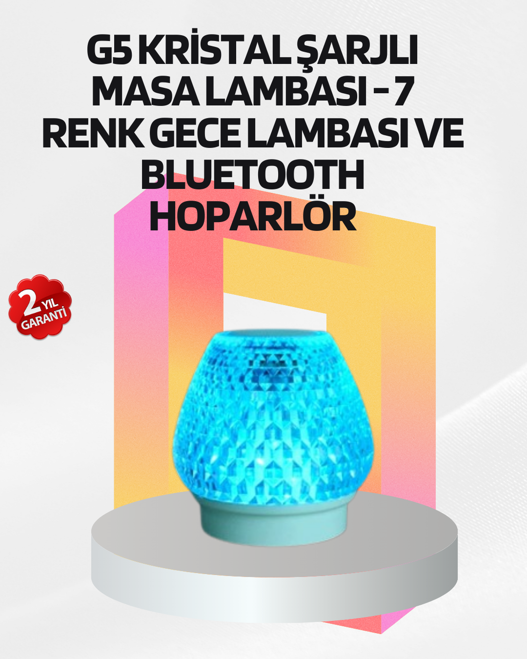 Kristal Ses Kaliteli Taşınabilir Bluetooth Hoparlör