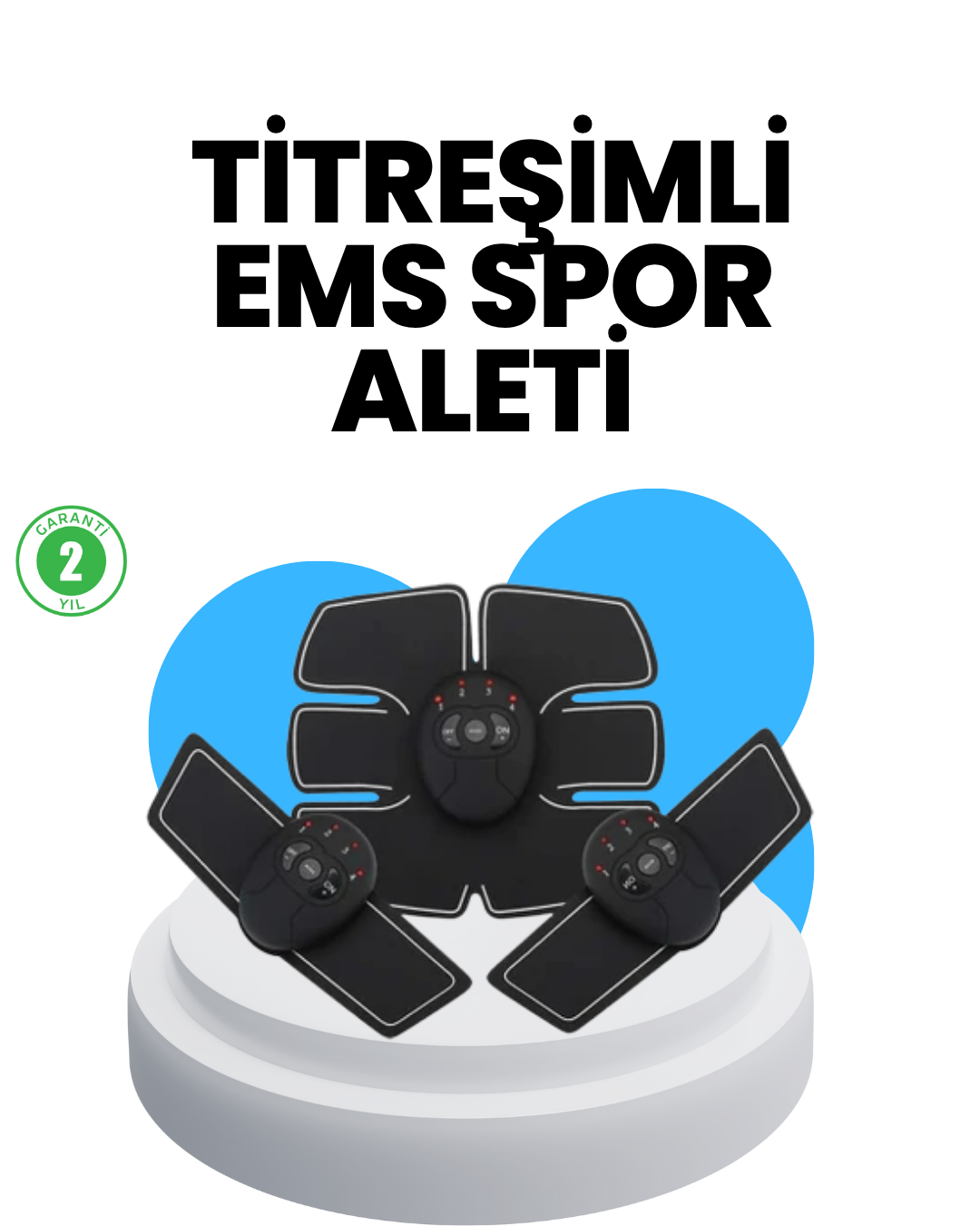 Evde Spor İçin Orijinal EMS Kas Çalıştırma Aleti 2025 Titreşimli Seri