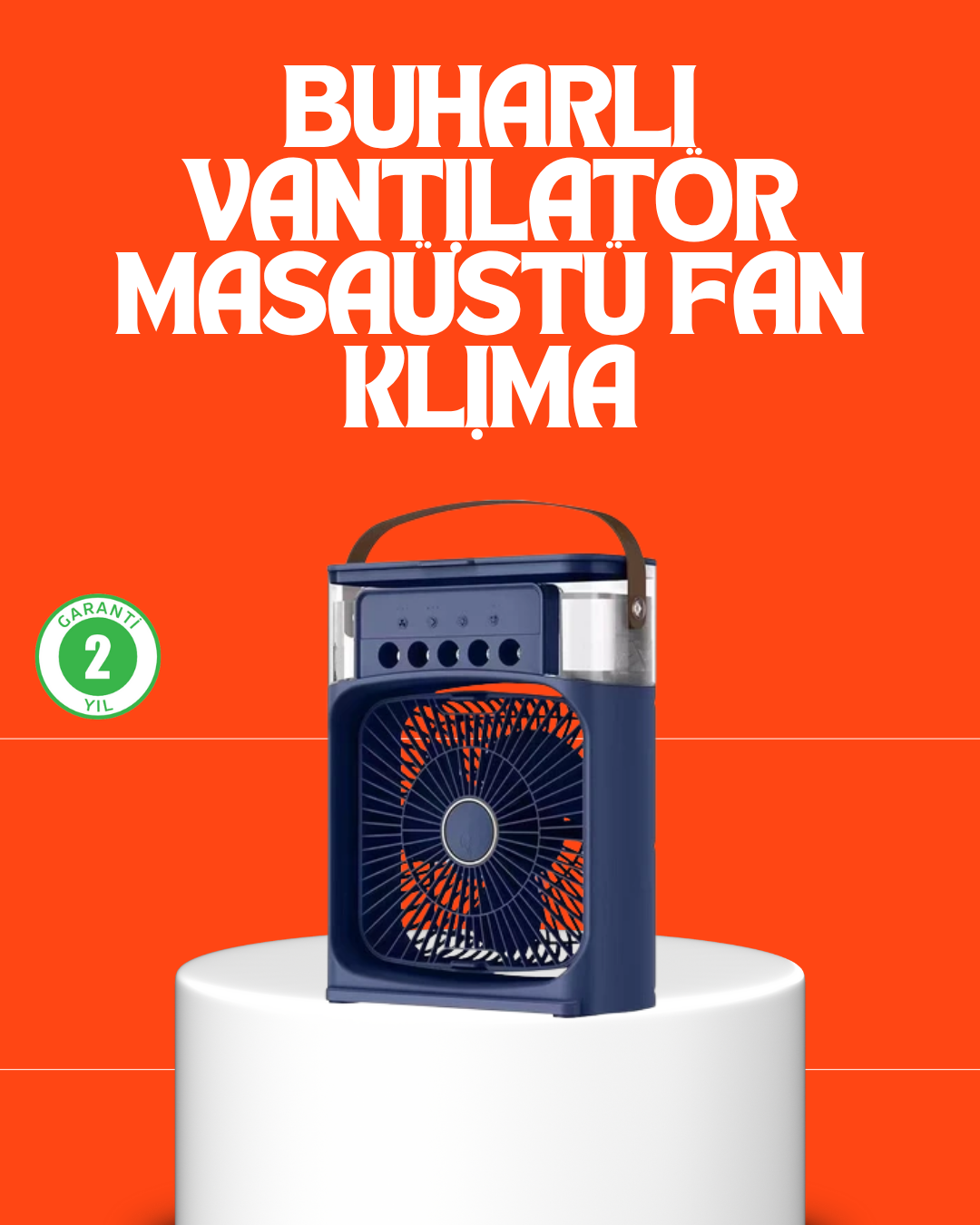 Ayarlanabilir Hız ve Yönlü Yüksek Performanslı Masaüstü Fan