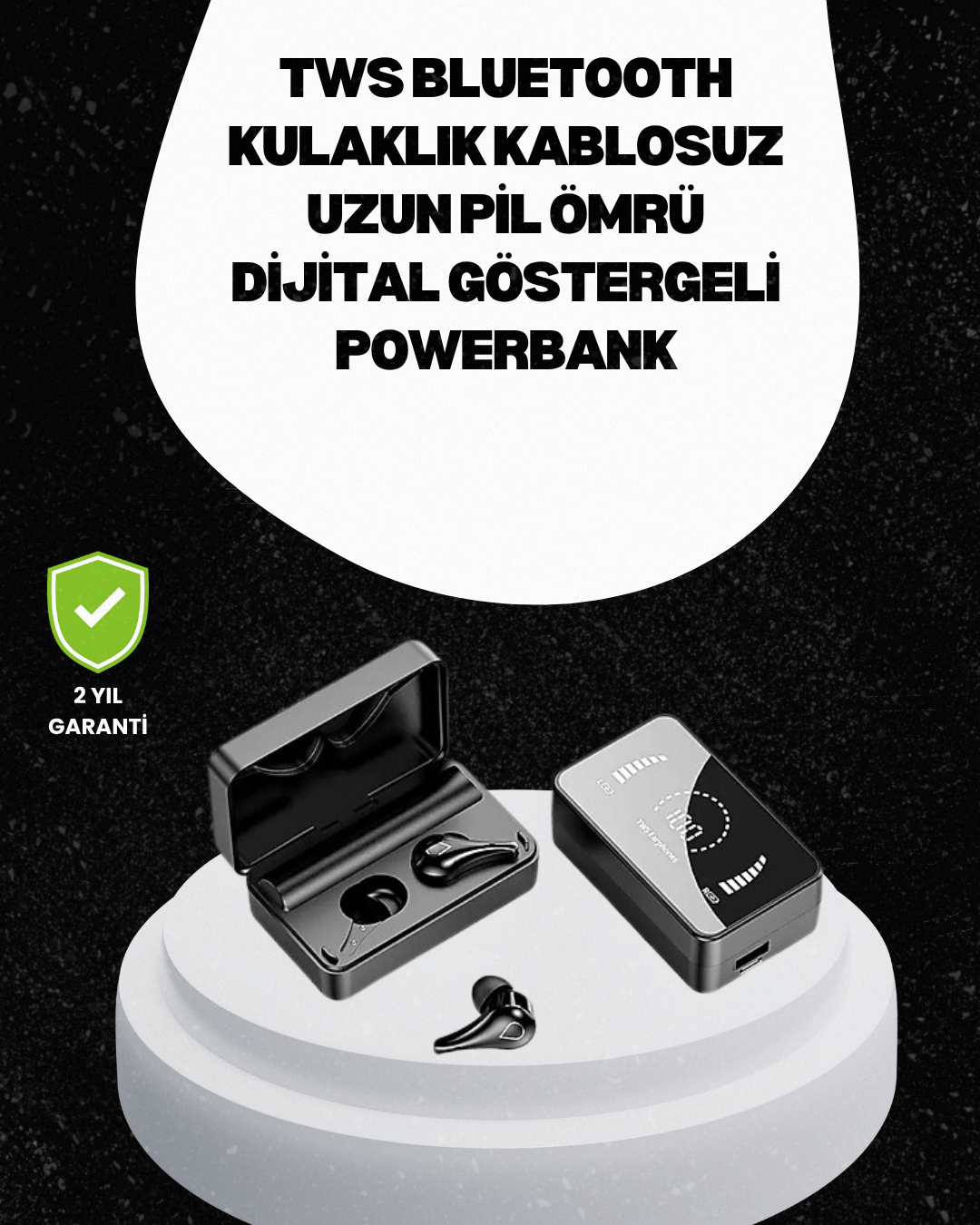 IPX Su Geçirmez Hifi Ses Kaliteli Dokunmatik Kulaklık