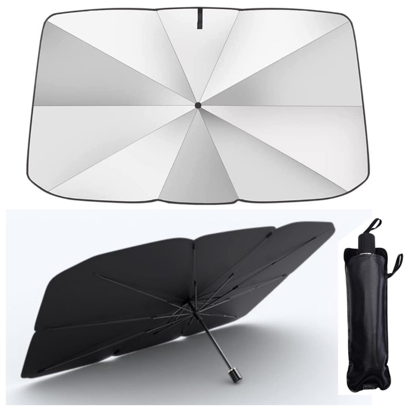 Mercedes E200, BMW 3 Serisi, Volvo S60, Skoda Superb, Renault Megane Uyumlu Oto Şemsiye