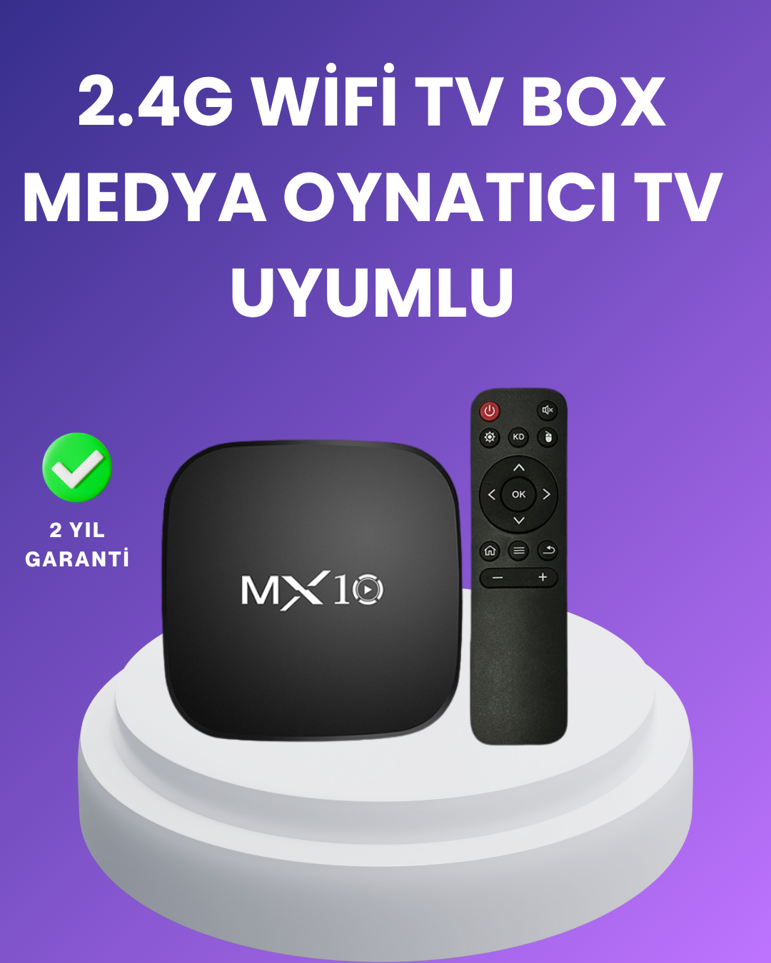 60 FPS Destekli 4K UHD Video Oynatıcı – Digital Ses Sistemli