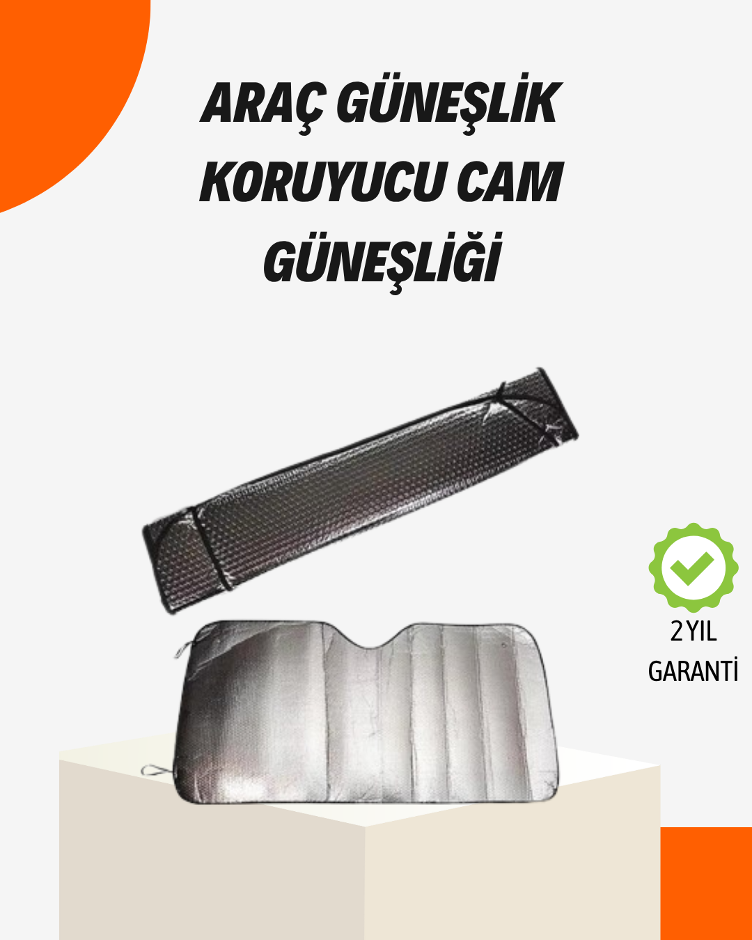 Sünger İzolasyonlu Katlanabilir Güneşlik