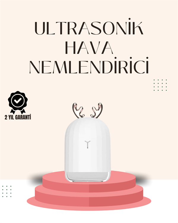 USB Şarjlı Mini USB Nemlendirici LED Işıklı Masaüstü Cihaz