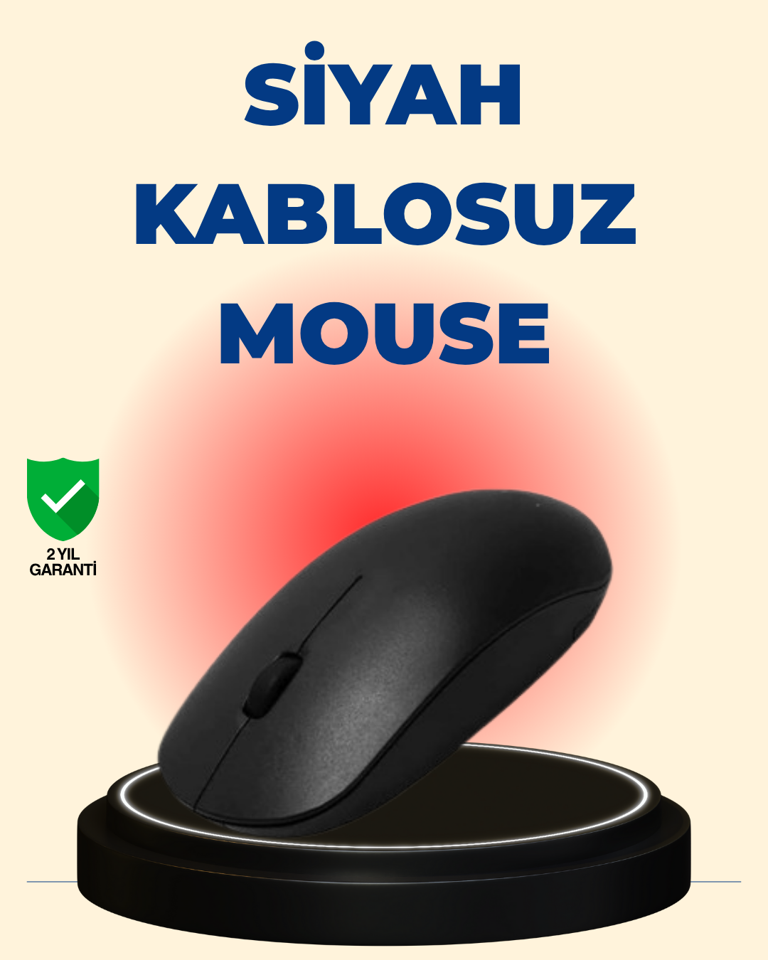 Sessiz ve Ergonomik Mouse – USB Bağlantılı ve DPI Ayarlı