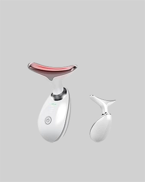 Cilt Yenileyici Şarjlı Güzellik Aleti – Pozitif/Negatif İyon, Titreşimli Masaj ve Kırmızı-Mavi-Yeşil Işıkla