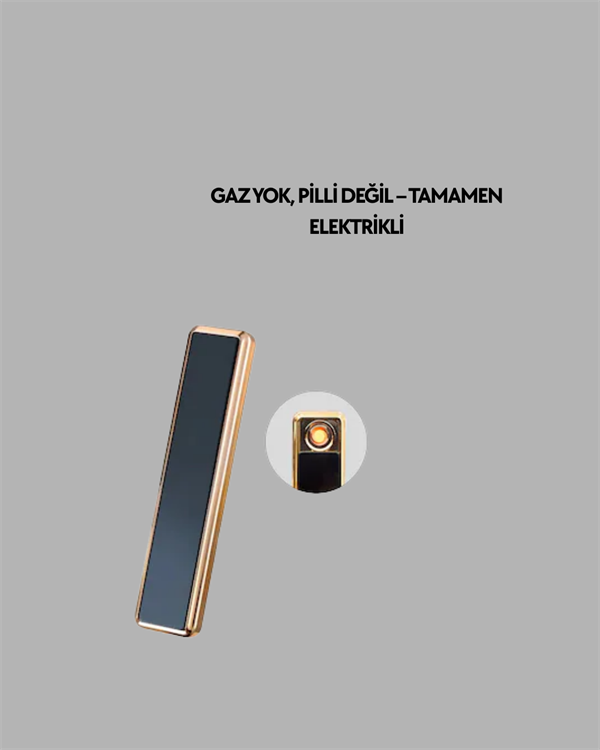 Kamp ve Dış Mekanlara Uygun Elektronik Çakmak – Güçlü Batarya, Çevre Dostu