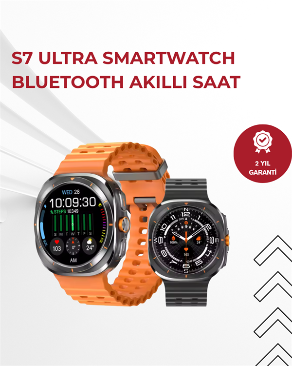 Toza ve Suya Dayanıklı Unisex Akıllı Saat | Renkli Ekran | Mikrofonlu Model