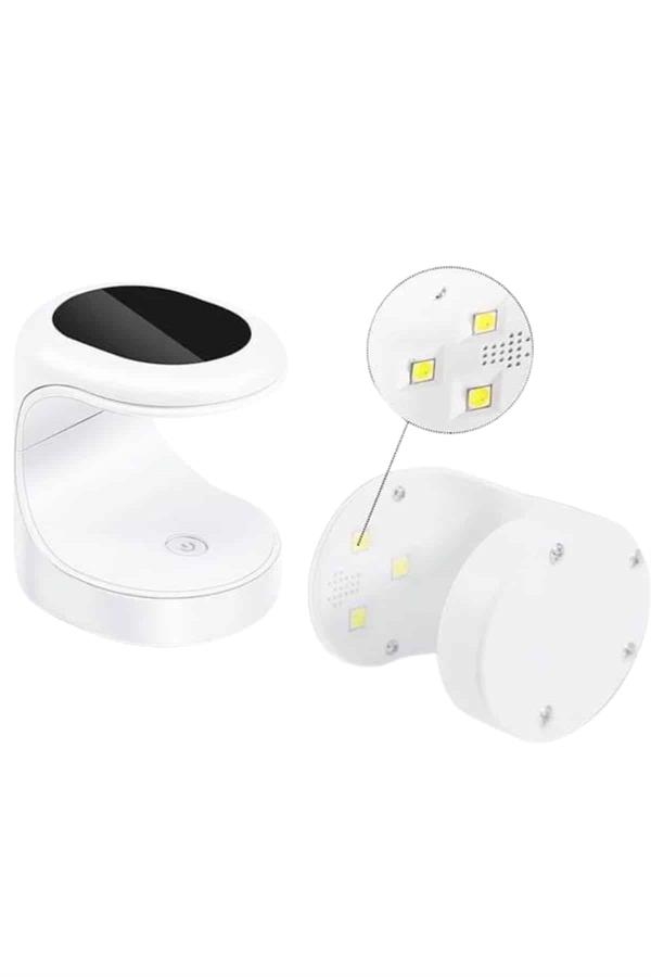 Kalıcı Oje Kurutucu Mini UV Işınlı Taşınabilir Hızlı ve Pratik Oje Kurutucu