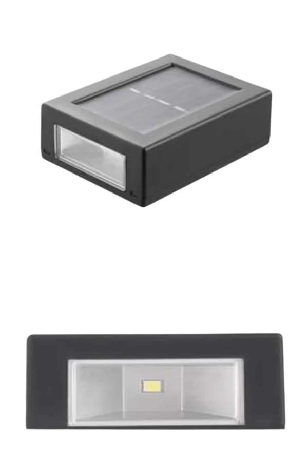 Solar Güneş Enerjili Çift Taraflı Duvar Lambası Çift Taraflı Duvar Lamba Güneş Enerjili