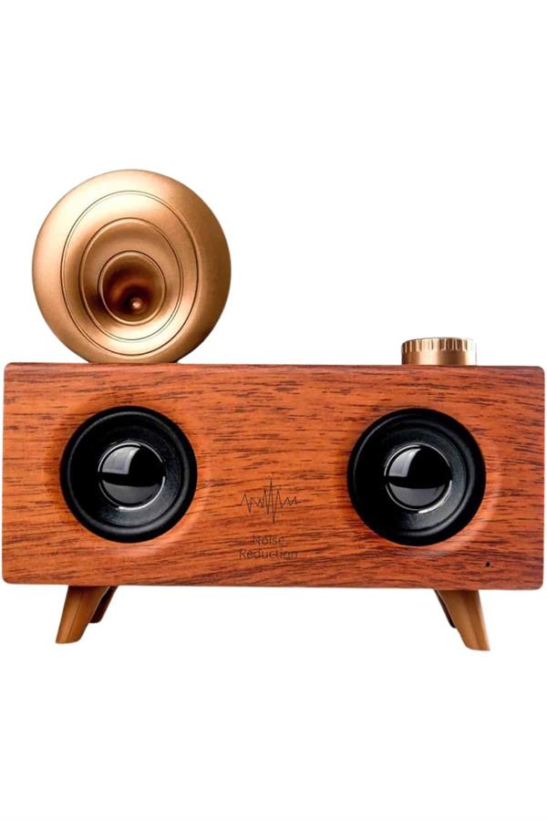 Gramafon Nostaljik Radyo Yüksek Ses Kalitesi USB TF Kart Aux