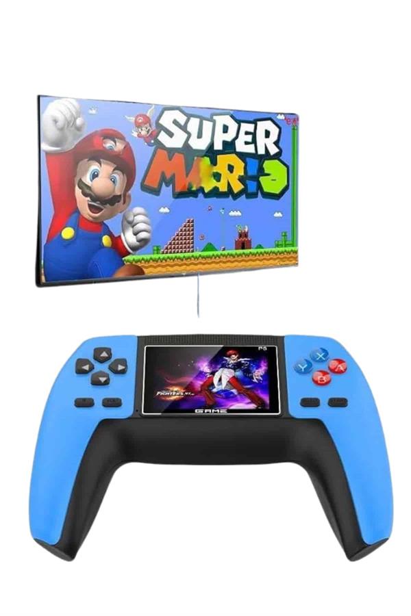 Retro Konsol P5 Uyumlu Taşınabilir 520 Oyunlu Kablosuz Game Stick