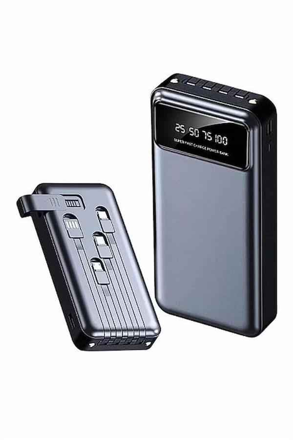 Powerbank 20.000 MAH Hızlı Şarj Özellikli Taşınabilir USB Girişli